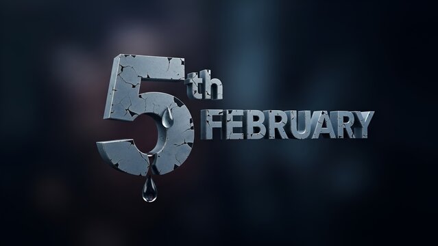3d logo for 5th february