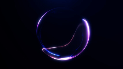 Futuristic blue and purple gradient sphere with soft glowing edges and minimal abstract form. Digital energy orb illustration for technology concepts, modern design, sci fi backgrounds 