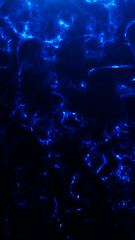 Abstract liquid plasma energy flow with glowing particles. Futuristic dynamic background suitable for digital design, sci-fi visuals and modern compositions.