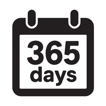 365 days silhouette.eps