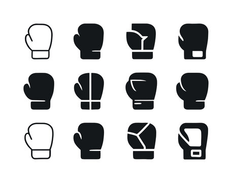 Body Combat Icons. body combat. Icon set. Set Logo of body comba