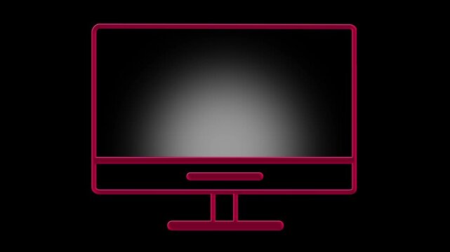 Emergency Lights Overlay in tv screen. Nine loop-ready variations on backgrounds. Police car, fire truck, ambulance flashing blue and red light glows. Defocused police emergency lights flash 4K