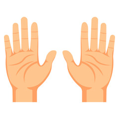 Obraz premium Open Palms Offering Help and Connection