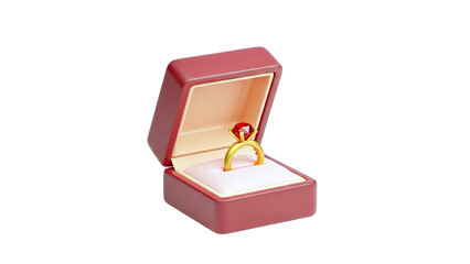 Diamond Ring in Box - Proposal Concept