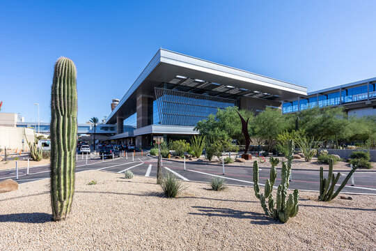 Terminal 3 of Phoenix Sky Harbor Airport in the United States