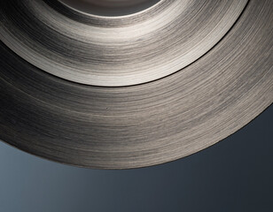 Abstract Brushed Metal Surface