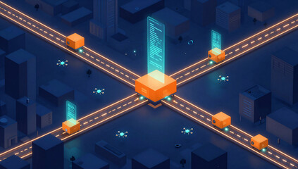 Smart Logistics Drone Delivery Network