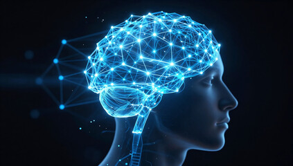 AI Neural Network Face Mesh