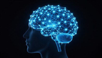 AI Neural Network Face Mesh