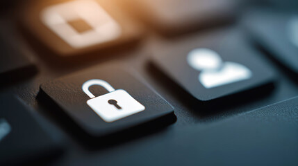 Computer Interface Illustrating GDPR Data Protection and User Privacy