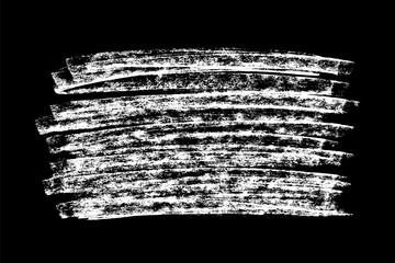 Chalk white texture on black background. Grunge texture background. Abstract vintage distressed design with rough, dirty, weathered, worn, scratched marks.