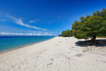 Great Lagomandra beach in Chalkidiki, Greece