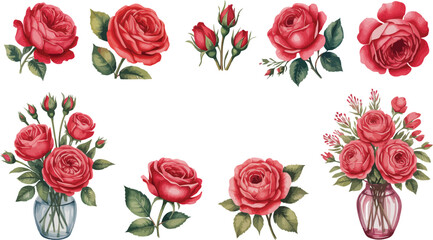 Fototapeta premium Unicorns and hot air balloons floating on clouds in whimsical fantasy scene