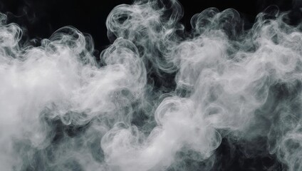 Abstract smoke billowing against a dark background, ethereal and mysterious.