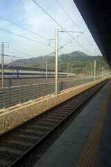 Fototapeta premium Gimcheon Gumi KTX Station of South Korea