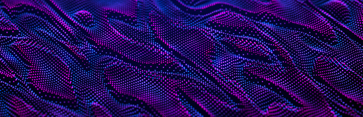 Digital technology background. Big data visualization. Technology and science. 3d rendering.