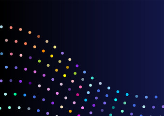 abstract background vector with dots