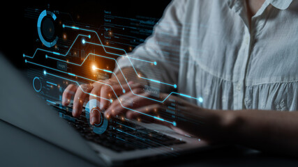 Dashboard for business intelligence and strategic planning. This workflow shows the process from insight and ideation to activation, enabling data-driven project management. Fermion