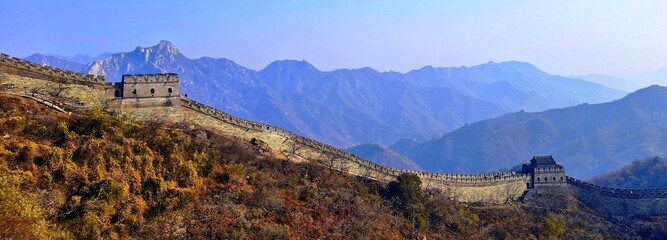 La grande muraille de Chine à Mutianyu © Alain Crépin