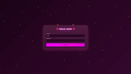Funny animation showing administrator login process and hacking scenario with playful style and engaging visuals