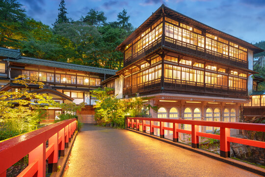 Shima Hot Springs, Japan at Blue Hour 2532