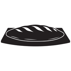 Sliced loaf of bread on a cutting board