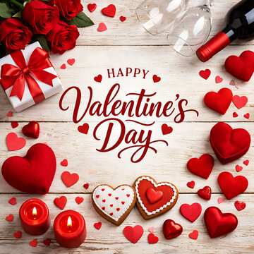 valentine&rsquo;s day, happy valentine&rsquo;s day, love, romance, romantic background, valentine background, valentine greeting, love concept, heart, hearts, red hearts, heart shape, romantic decoration, valenti