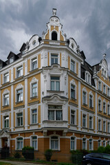 Obraz premium Die historische Altstadt von Zeitz, Burgenlandkreis, Sachsen-Anhalt, Deutschland