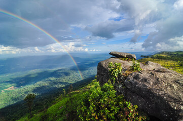 Landscape of Phu Luang wildlife sanctuary,  Loei province, ThaiLand.