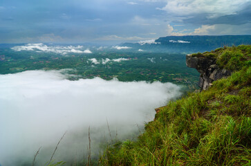Landscape of Phu Luang wildlife sanctuary,  Loei province, ThaiLand.