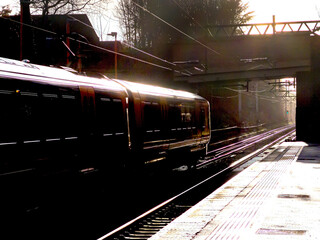 great british railways british rail electrified passenger suburban railway station