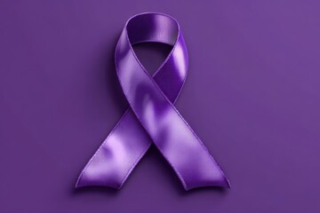 Epilepsy Awareness Purple Ribbon
