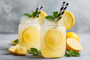 Refreshing Lemonade Drink