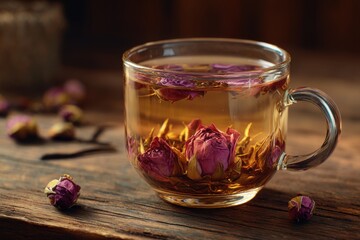Elegant Rose Vanilla Infused Tea