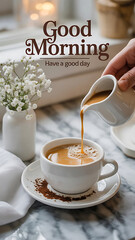 cup of coffee with heart