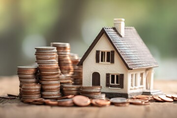 Saving for a house concept