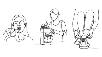 Daily routines for a productive morning lifestyle