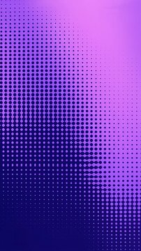 Vibrant purple-blue gradient with fading halftone dot pattern for digital background