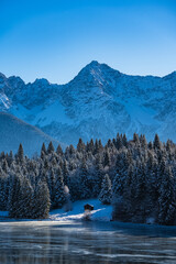 Bayern - Winter - Geroldsee - Wagenbrüchsee - Deutschland
