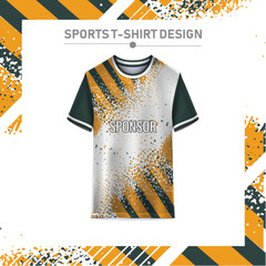 Modern sports t-shirt design