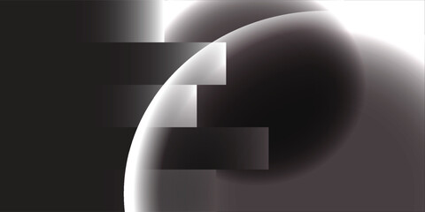 Modern abstract background with elegant bright diagonal lines. Combined with circles.