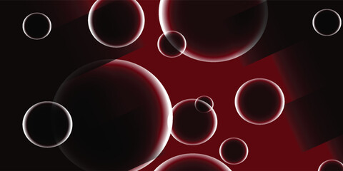 Modern abstract background with elegant bright diagonal lines. Combined with circles.