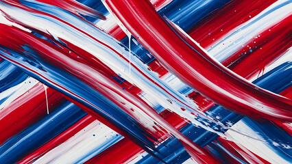 close up of red and white stripes