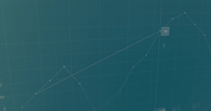 Line graph with an upward trend