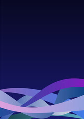 Abstract blue background with stripes