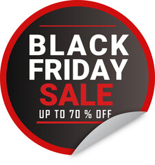 Black Friday Sale Sticker