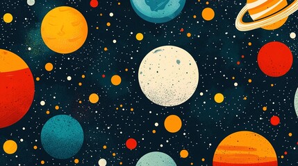 Lunar calendar education infographic in classroom style space environment educational viewpoint