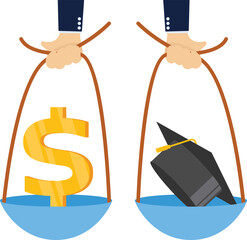 Vector IconMonthly expenses such as home loan. house rent, car payment, water bill, electricity bill, telephone. taxes bill, life insurance premium payment.