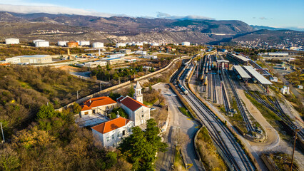 Winter Afternoon, Rijeka Port