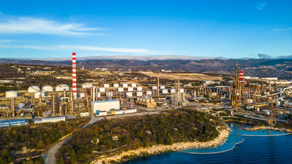 Urinj Refinery Coastal View